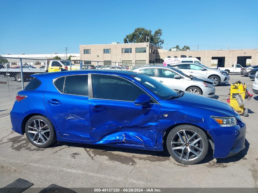 2014 Lexus Ct 200H VIN: JTHKD5BH7E2202423 Lot: 40137320