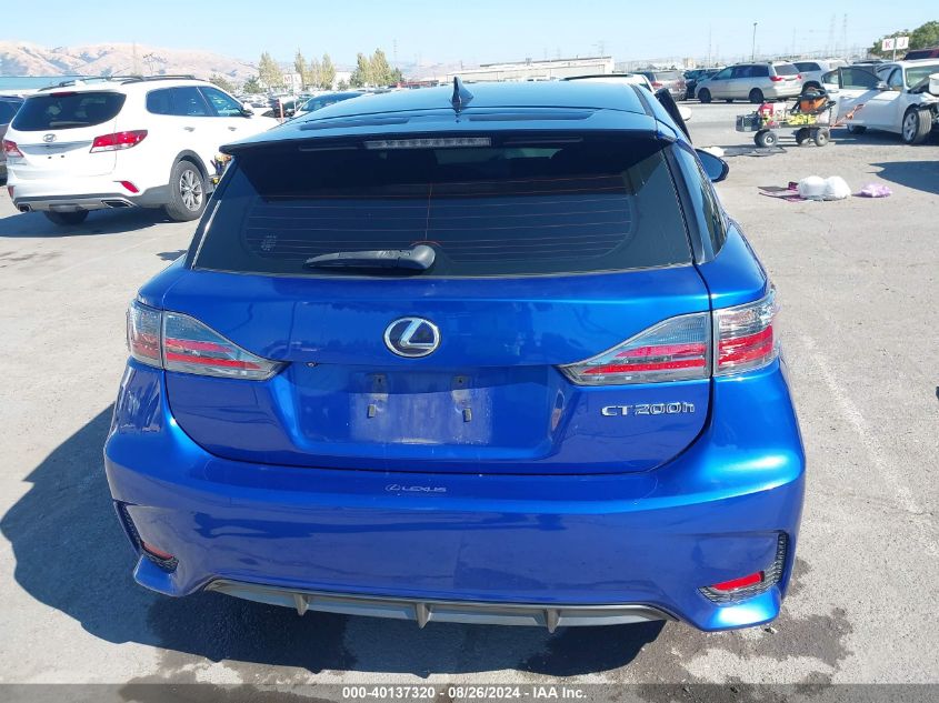 2014 Lexus Ct 200H VIN: JTHKD5BH7E2202423 Lot: 40137320