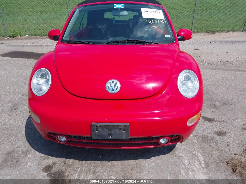 2004 Volkswagen New Beetle Gls 1.8T VIN: 3VWCD31Y74M333724 Lot: 40137321