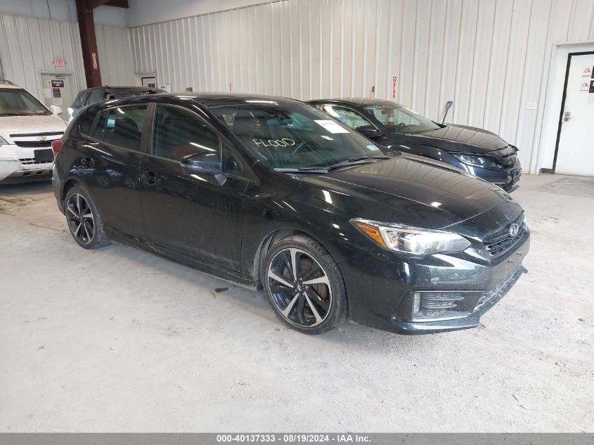 2021 Subaru Impreza Sport 5-Door VIN: 4S3GTAM62M3710354 Lot: 40137333