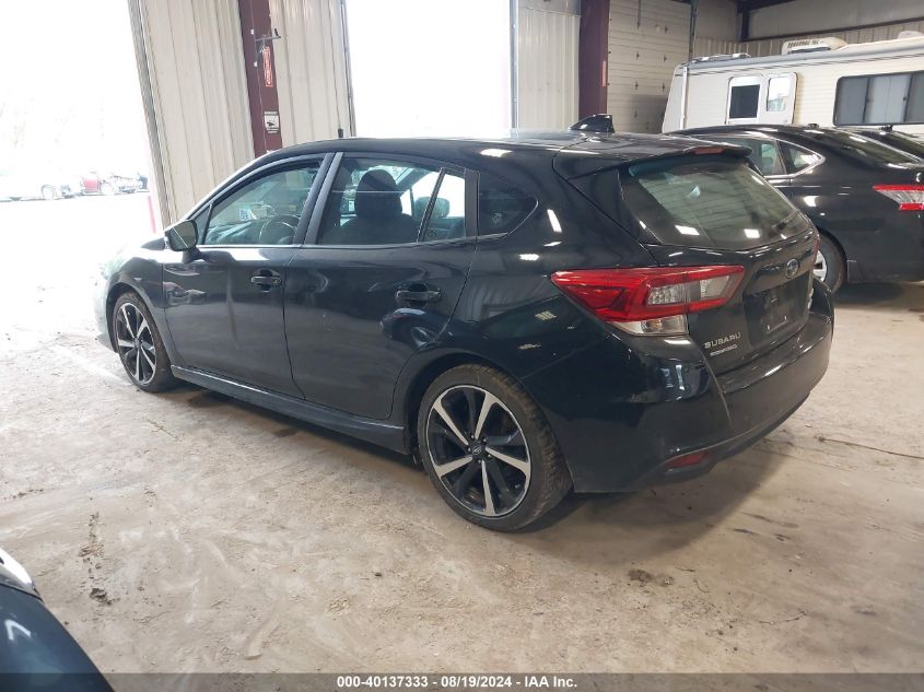 2021 SUBARU IMPREZA SPORT 5-DOOR - 4S3GTAM62M3710354