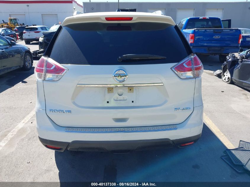 VIN KNMAT2MV4GP728242 2016 Nissan Rogue, SL no.16