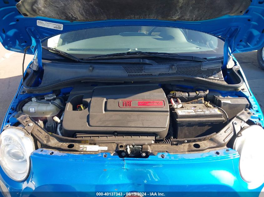 2016 Fiat 500 Easy VIN: 3C3CFFKR8GT136436 Lot: 40137343