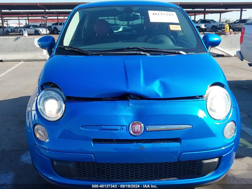 2016 Fiat 500 Easy VIN: 3C3CFFKR8GT136436 Lot: 40137343