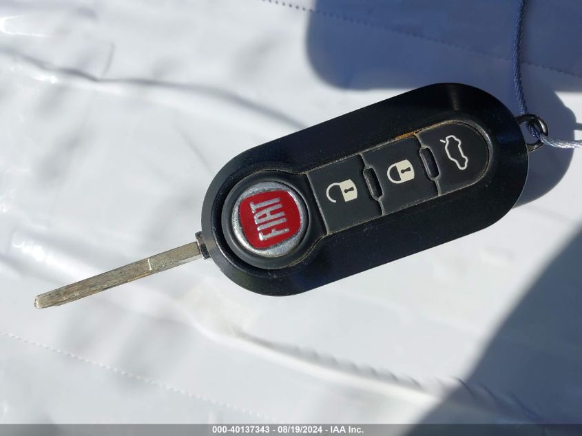 2016 Fiat 500 Easy VIN: 3C3CFFKR8GT136436 Lot: 40137343