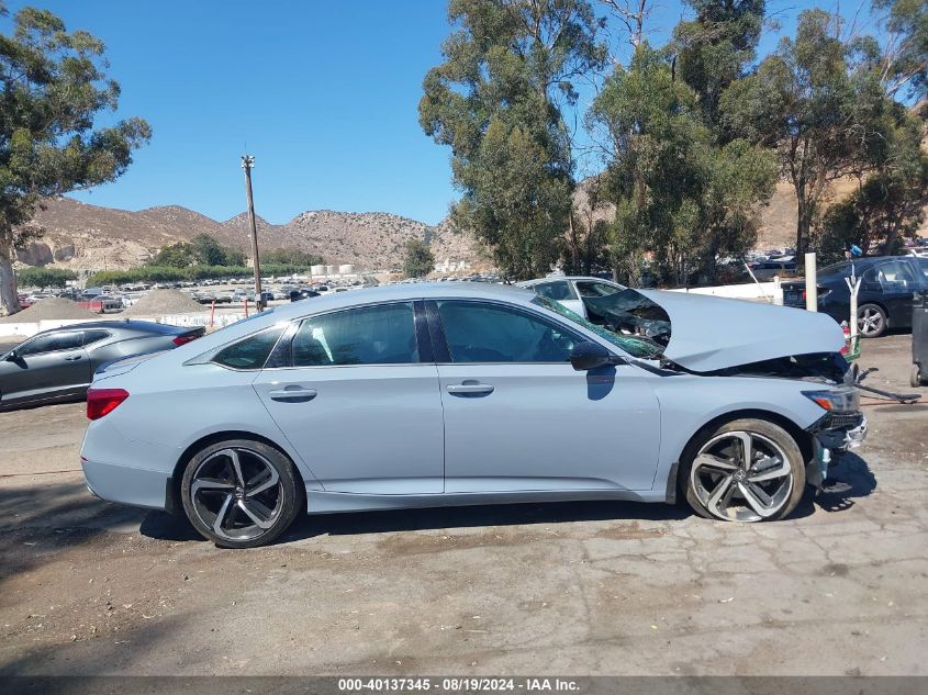 2021 Honda Accord Sport Special Edition VIN: 1HGCV1F48MA042044 Lot: 40137345