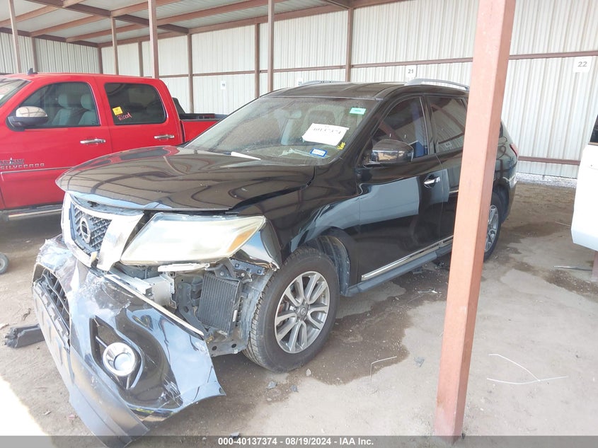 2013 NISSAN PATHFINDER SL - 5N1AR2MN0DC655805