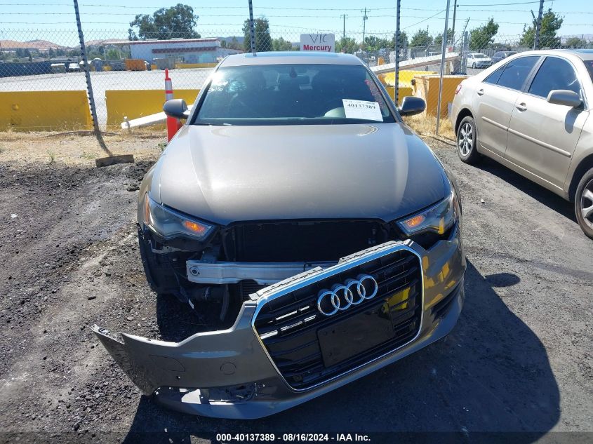 2014 Audi A6 Premium Plus VIN: WAUGFAFC9EN051881 Lot: 40137389