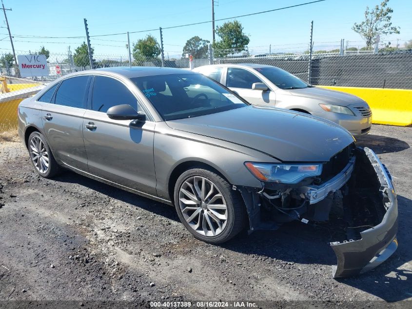 2014 Audi A6 Premium Plus VIN: WAUGFAFC9EN051881 Lot: 40137389