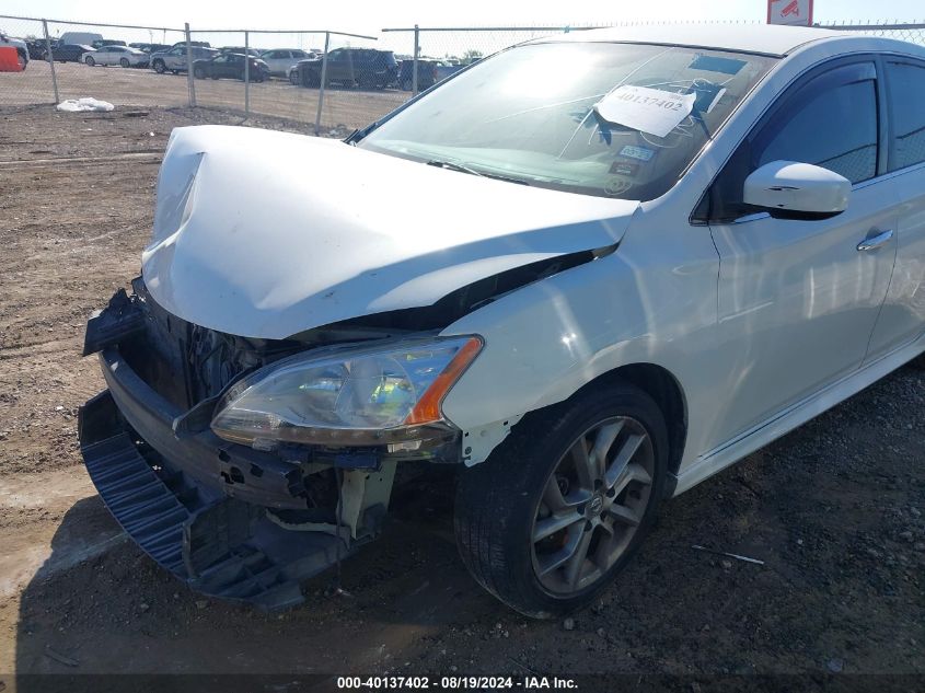 2014 Nissan Sentra Sr VIN: 3N1AB7APXEL613730 Lot: 40137402