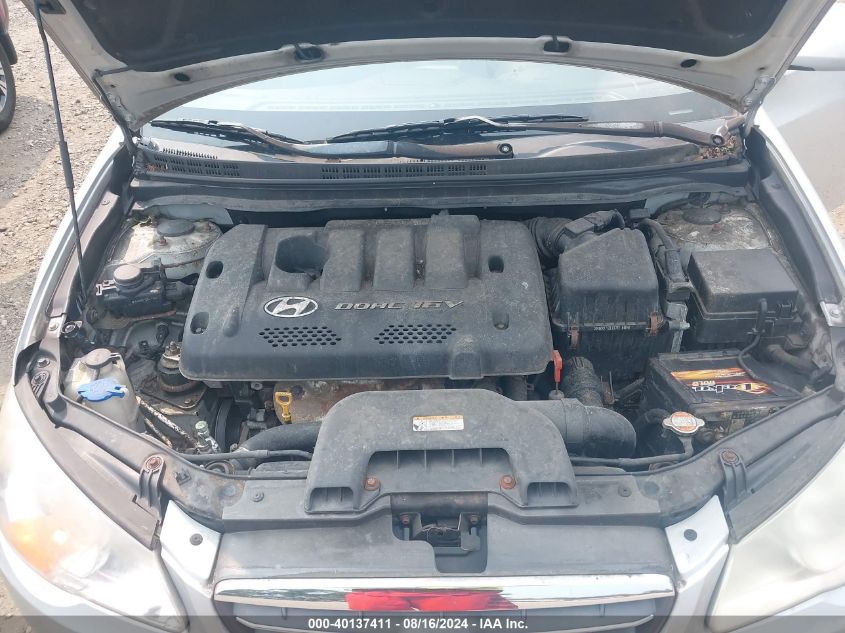 2007 Hyundai Elantra Gls/Limited/Se VIN: KMHDU46D67U216229 Lot: 40137411