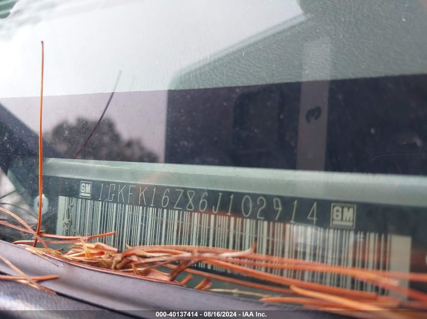 2006 GMC Yukon Xl 1500 Slt VIN: 1GKFK16Z86J102914 Lot: 40137414