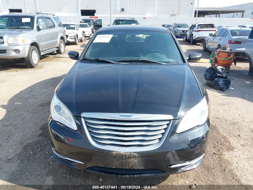 2012 Chrysler 200 Touring VIN: 1C3CCBBB6CN230202 Lot: 40137441