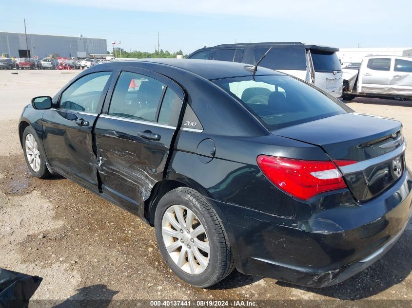 2012 Chrysler 200 Touring VIN: 1C3CCBBB6CN230202 Lot: 40137441