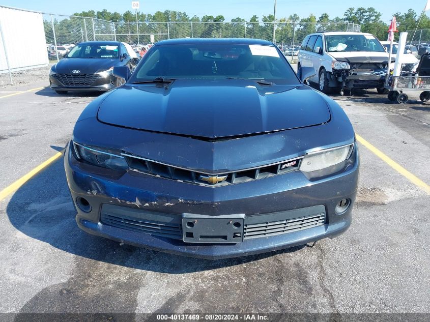 2014 Chevrolet Camaro Lt VIN: 2G1FC1E35E9143798 Lot: 40137469