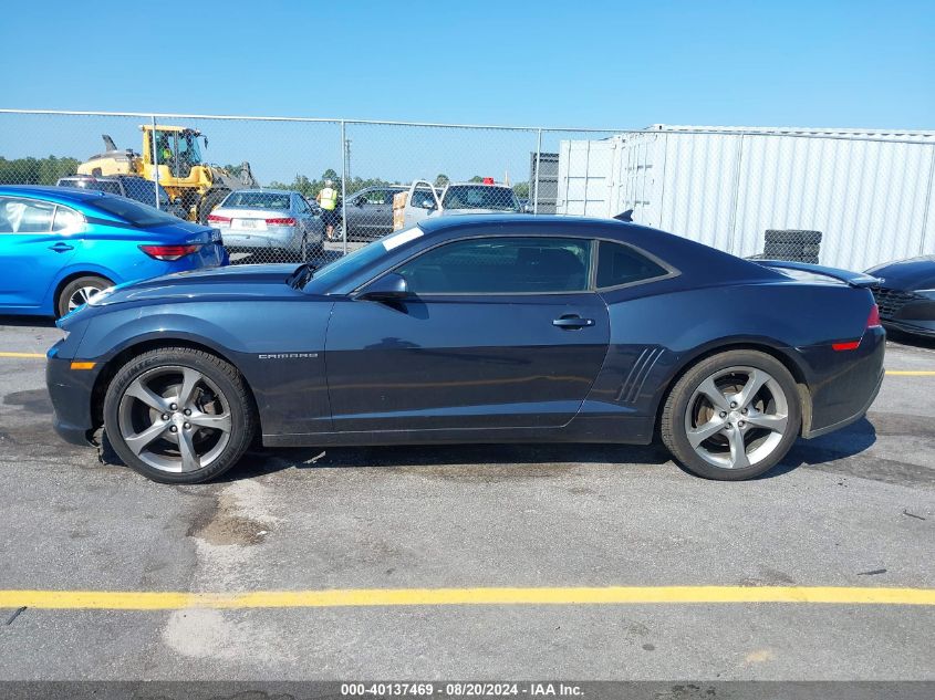 2014 Chevrolet Camaro Lt VIN: 2G1FC1E35E9143798 Lot: 40137469