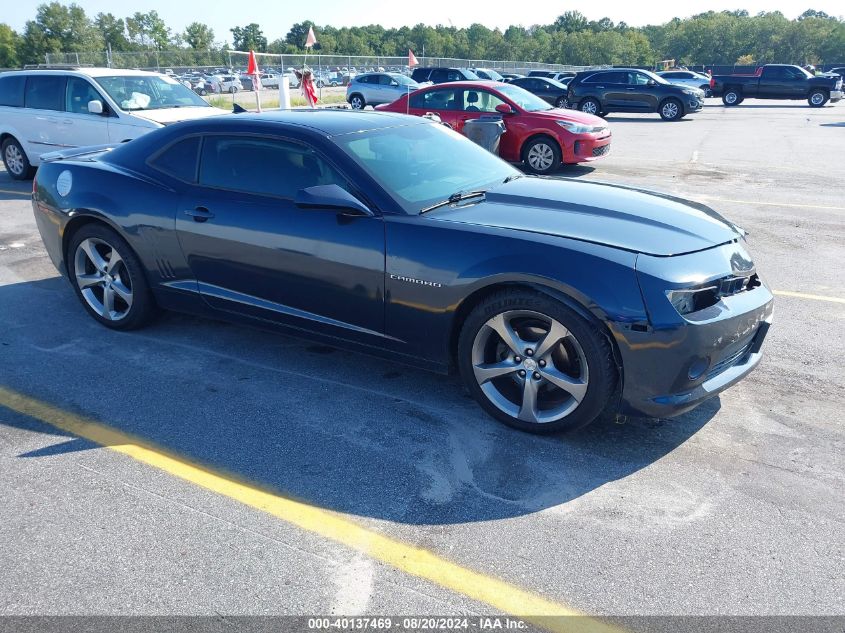 2014 Chevrolet Camaro Lt VIN: 2G1FC1E35E9143798 Lot: 40137469