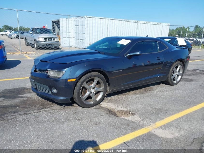 2014 CHEVROLET CAMARO 2LT - 2G1FC1E35E9143798