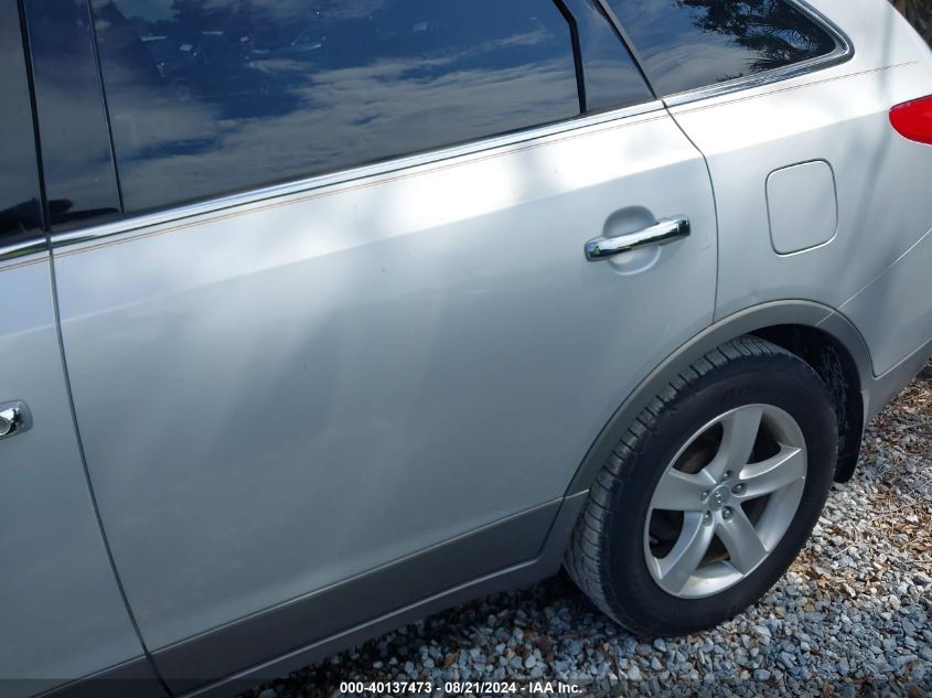 2010 Hyundai Veracruz Limited VIN: KM8NU4CC7AU136722 Lot: 40137473