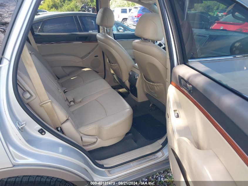 2010 Hyundai Veracruz Limited VIN: KM8NU4CC7AU136722 Lot: 40137473