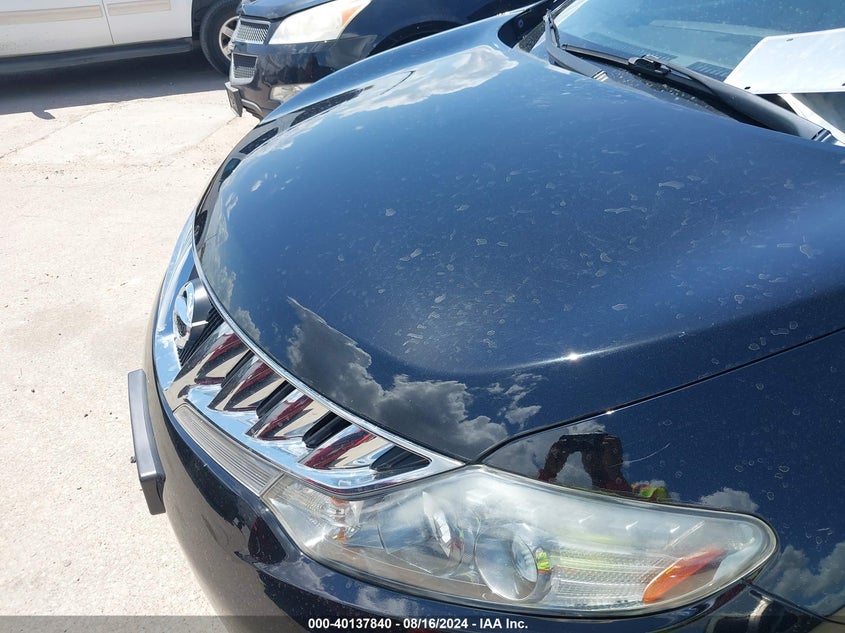 2010 Nissan Murano S VIN: JN8AZ1MU4AW020879 Lot: 40137840