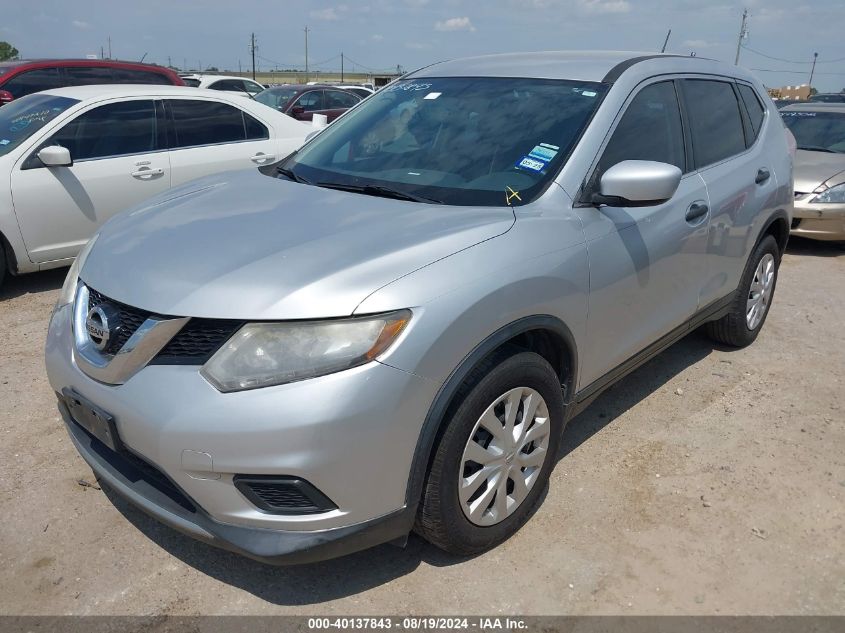 KNMAT2MT6GP609185 2016 NISSAN ROGUE - Image 2