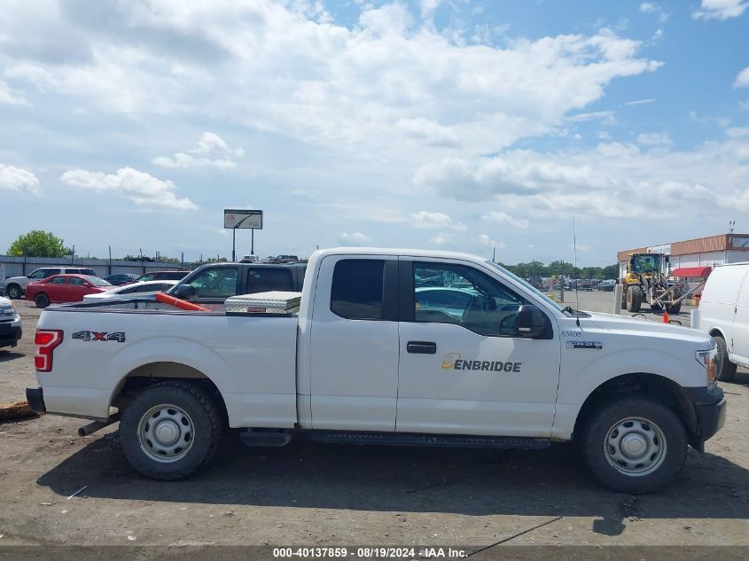 2018 Ford F-150 Xl VIN: 1FTFX1E51JKE52125 Lot: 40137859