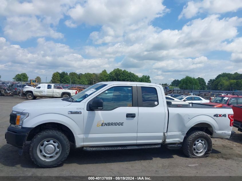 2018 Ford F-150 Xl VIN: 1FTFX1E51JKE52125 Lot: 40137859