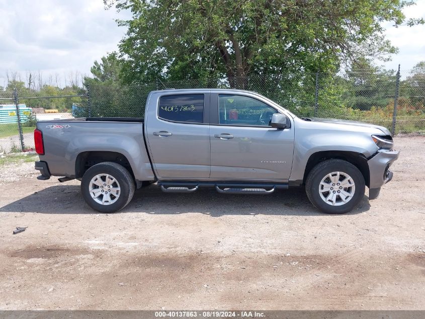 2022 Chevrolet Colorado 4Wd Short Box Lt VIN: 1GCGTCEN5N1134063 Lot: 40137863