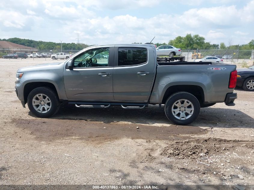 2022 Chevrolet Colorado 4Wd Short Box Lt VIN: 1GCGTCEN5N1134063 Lot: 40137863