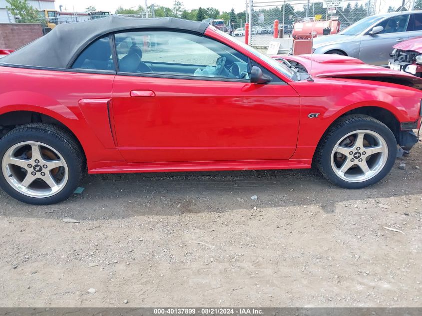 2003 Ford Mustang Gt VIN: 1FAFP45X83F413861 Lot: 40137899