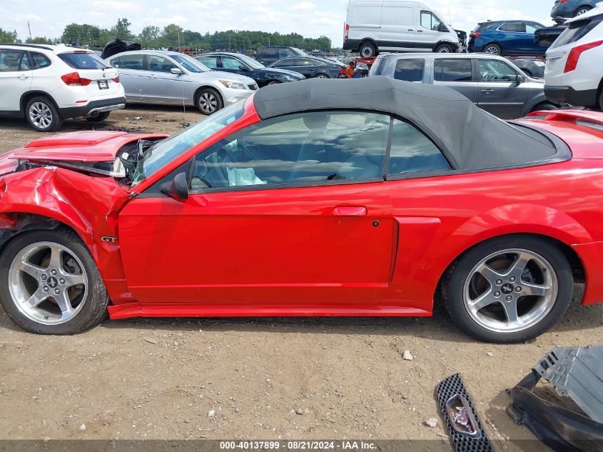 2003 Ford Mustang Gt VIN: 1FAFP45X83F413861 Lot: 40137899