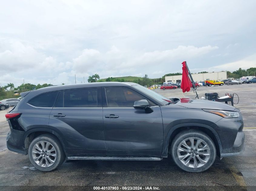 2020 Toyota Highlander Limited VIN: 5TDYZRAH8LS015512 Lot: 40137903