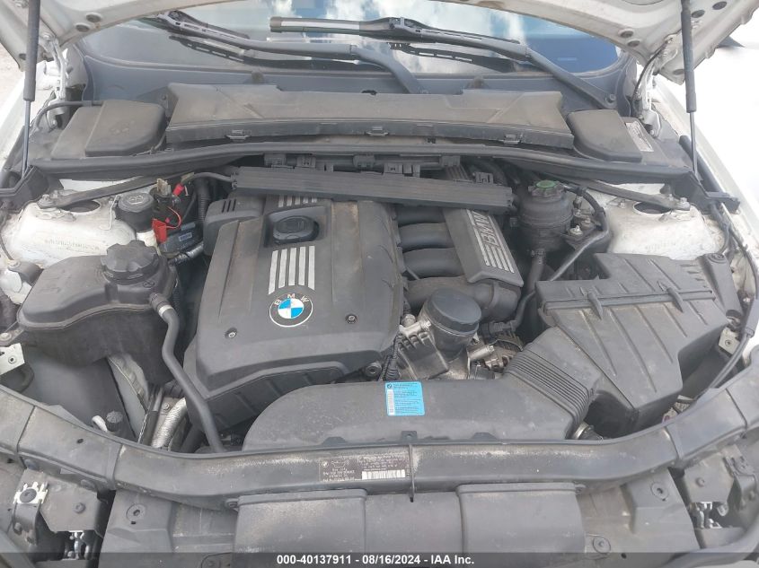 2009 BMW 328I VIN: WBAPH77519NM31252 Lot: 40137911