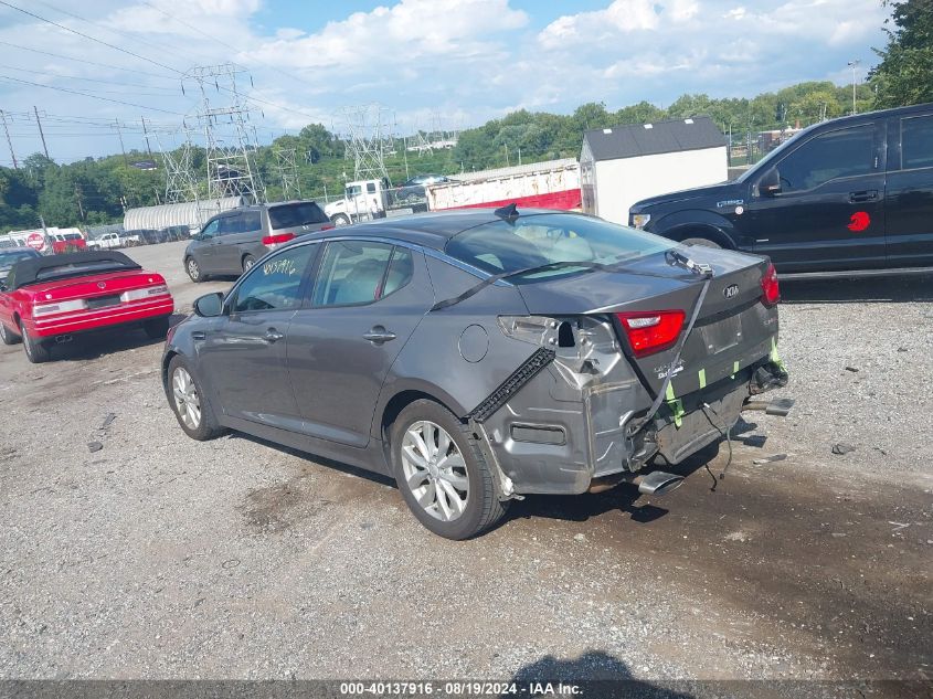 2015 Kia Optima Ex VIN: 5XXGN4A74FG439924 Lot: 40137916