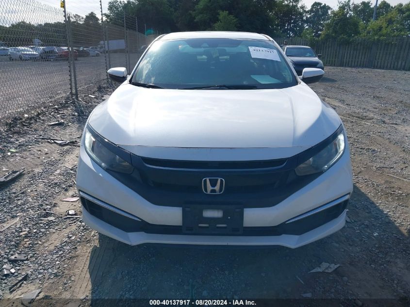 2020 Honda Civic Lx VIN: 2HGFC2F61LH538992 Lot: 40137917