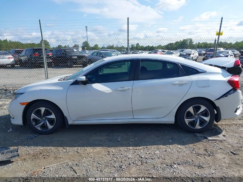 2020 Honda Civic Lx VIN: 2HGFC2F61LH538992 Lot: 40137917