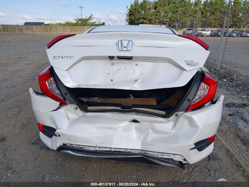 2020 Honda Civic Lx VIN: 2HGFC2F61LH538992 Lot: 40137917