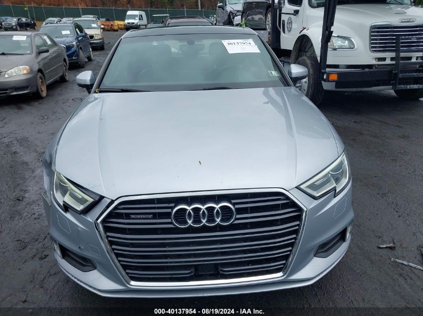 2018 Audi A3 2.0T Premium/2.0T Tech Premium VIN: WAUB8GFF7J1048769 Lot: 40137954