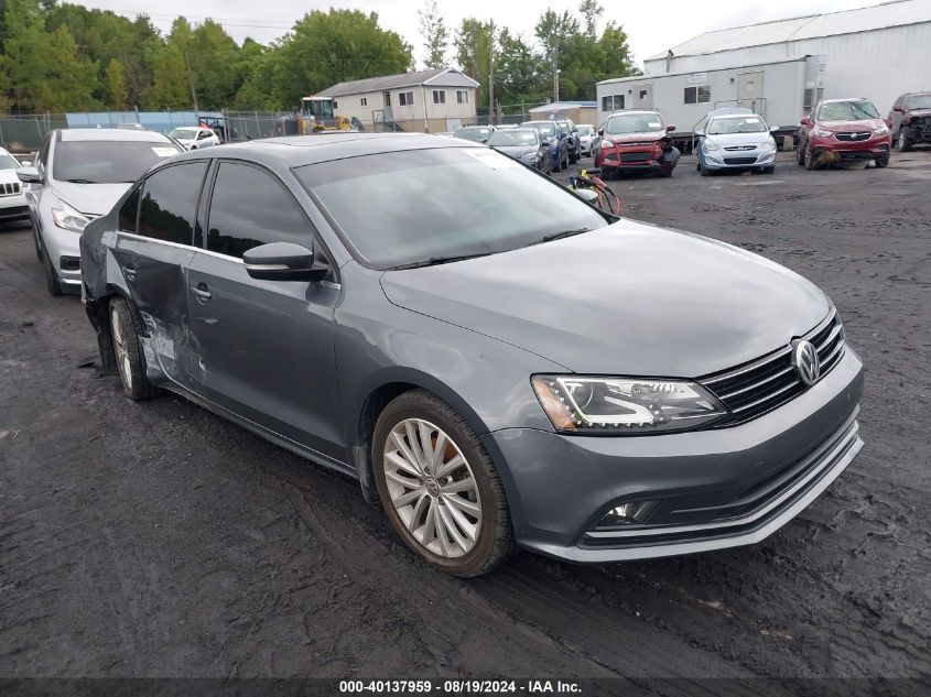 2016 Volkswagen Jetta 1.8T Sel VIN: 3VWL17AJ4GM403851 Lot: 40137959