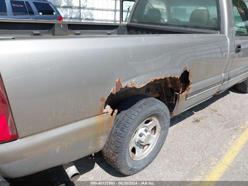 2003 Chevrolet Silverado 1500 Work Truck VIN: 1GCEC14XX3Z232423 Lot: 40137993