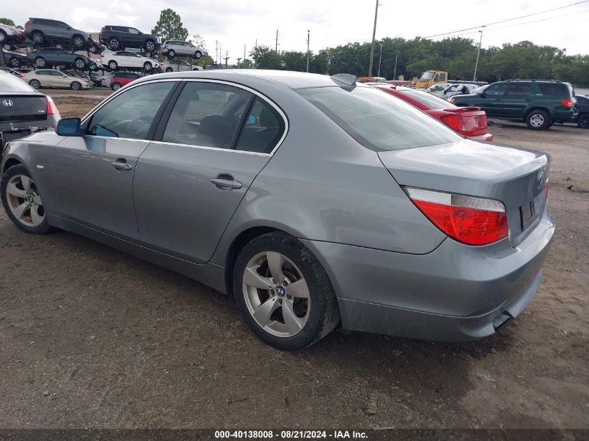 2007 BMW 525 I VIN: WBANE53597CW67683 Lot: 40138008