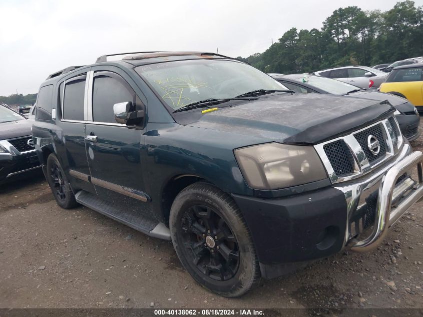 2005 Nissan Armada Le VIN: 5N1AA08B45N730068 Lot: 40138062