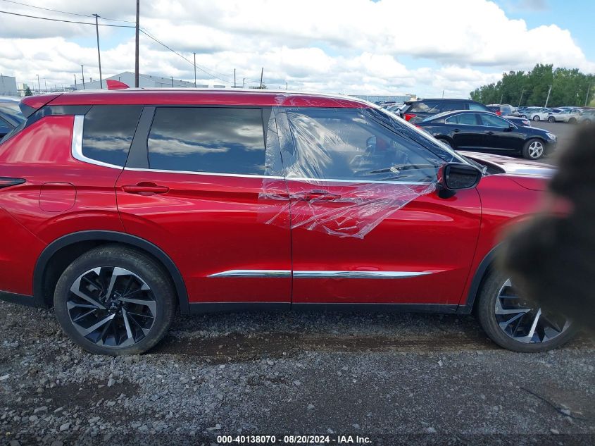 2022 Mitsubishi Outlander Black Edition 2Wd/Se 2.5 2Wd/Se Launch Edition 2Wd VIN: JA4J3UA81NZ087315 Lot: 40138070