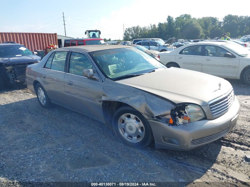 2002 Cadillac Deville Standard VIN: 1G6KD54Y72U202343 Lot: 40138071