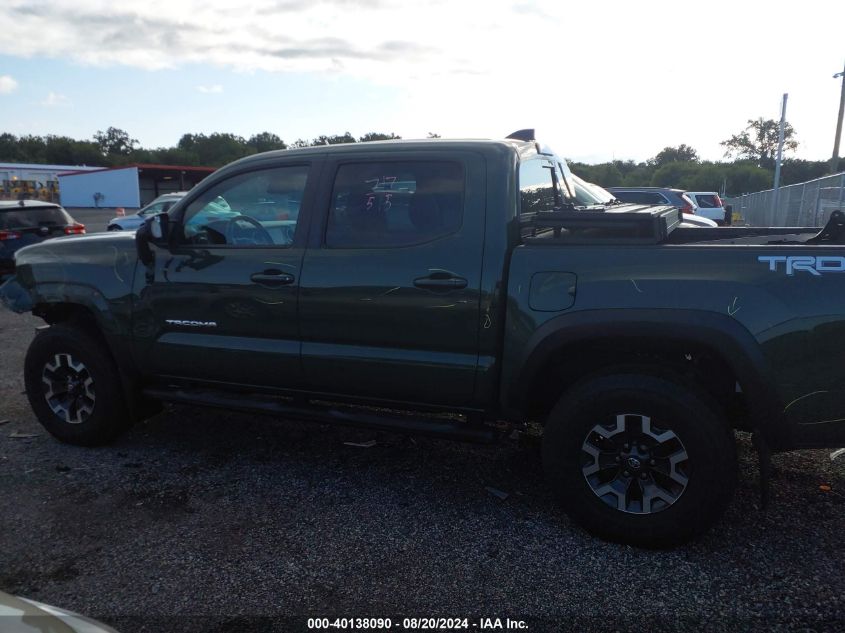 2021 Toyota Tacoma Double Cab/Sr/Sr5/Trd Spo VIN: 3TYCZ5AN8MT050307 Lot: 40138090