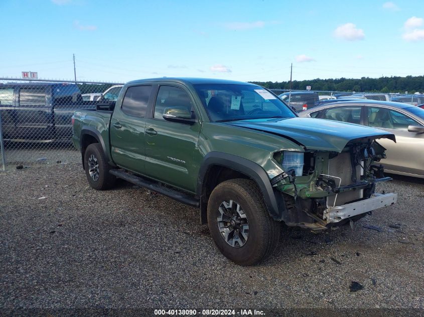 2021 Toyota Tacoma Double Cab/Sr/Sr5/Trd Spo VIN: 3TYCZ5AN8MT050307 Lot: 40138090