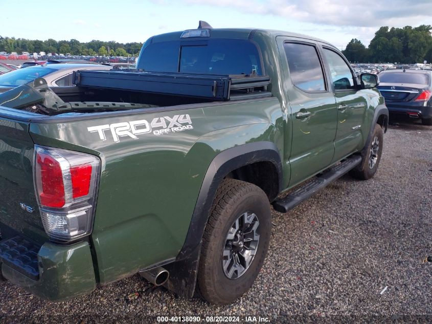 2021 Toyota Tacoma Double Cab/Sr/Sr5/Trd Spo VIN: 3TYCZ5AN8MT050307 Lot: 40138090