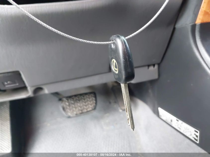 2004 Lexus Gx 470 VIN: JTJBT20X040041384 Lot: 40138107