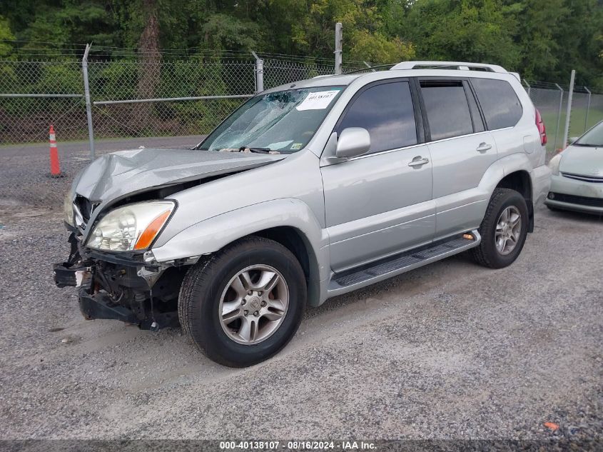 2004 Lexus Gx 470 VIN: JTJBT20X040041384 Lot: 40138107